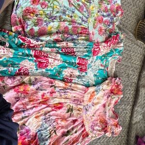 Posh Peanut Multicolor Floral Dress